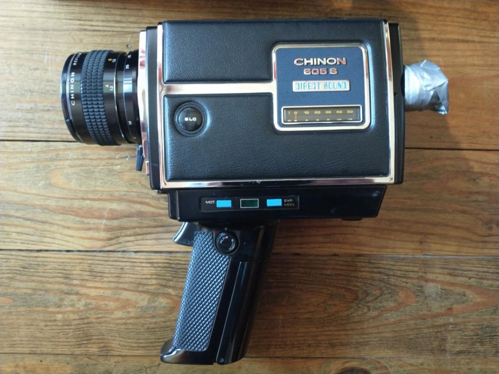 Caméra 8 mm Chinon 605S, Enlèvement ou Envoi, 8 mm, Caméra
