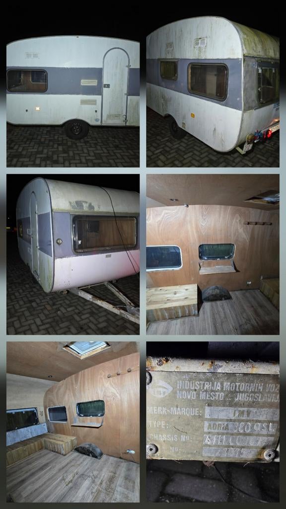 Adria caravan keuringsvrij € 1000 euro, Particulier, Adria