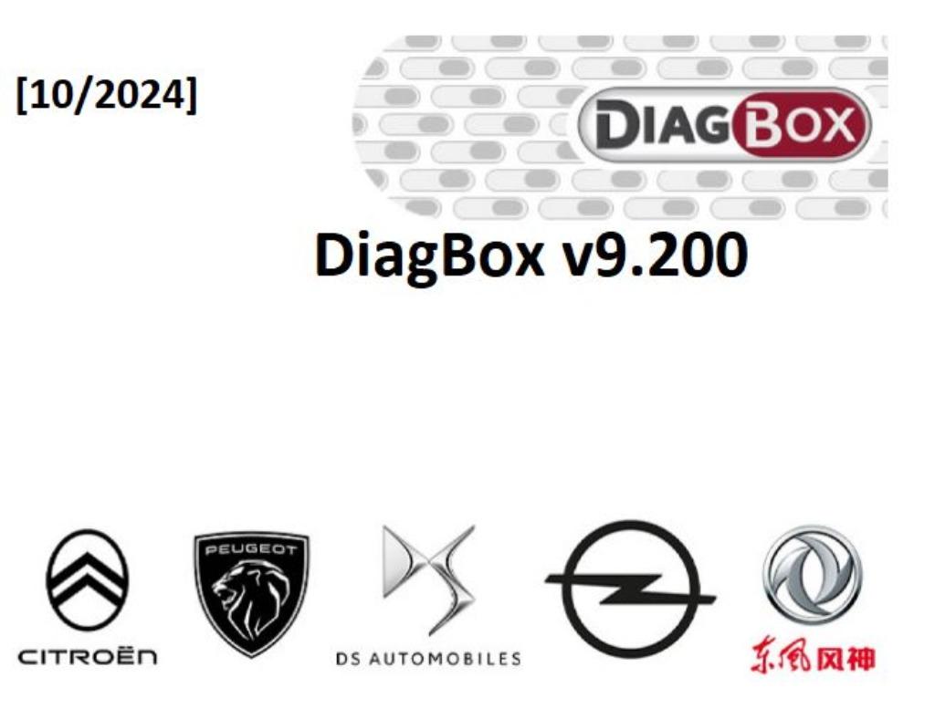 Diagbox Lexia 9.200 voor Peugeot Citroen DS en Opel Vauxhall, Auto diversen, Autogereedschap, Nieuw, Ophalen of Verzenden