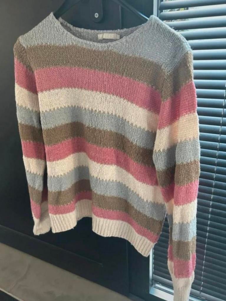 Gestreepte trui - Pieces - medium, Kleding | Dames, Ophalen of Verzenden, Zo goed als nieuw