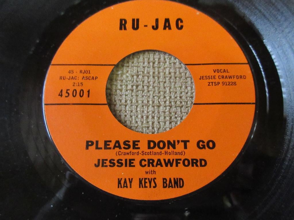 Jessie Crawford - Please Don't Go / I Love You So, Gebruikt, 7 inch, Single, Ophalen of Verzenden
