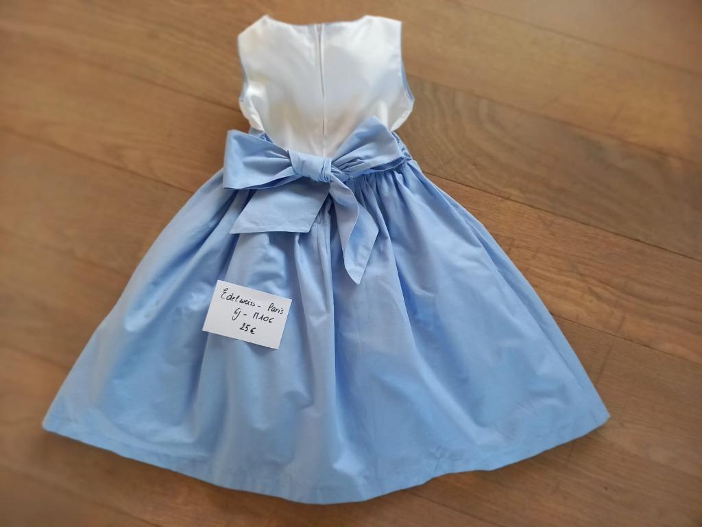 Prachtig kleedje met tule 6 jaar M116 Edelweiss Paris, Meisje, Edelweis, Ophalen of Verzenden, Zo goed als nieuw