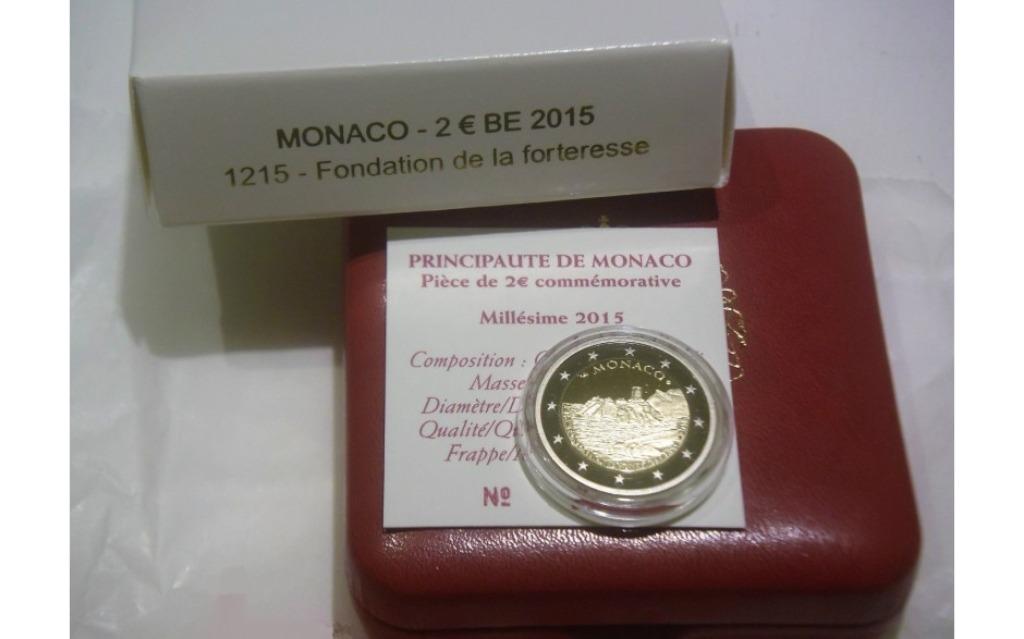MONACO - 2 euro CC in cassette - diverse jaren ook 2015 !!, Enlèvement ou Envoi, Monaco, 2 euros, Série
