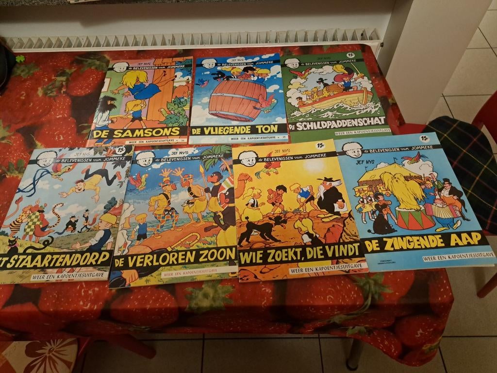 Stripverhalen Jommeke Heruitgave Het Nieuwsblad, Ophalen of Verzenden