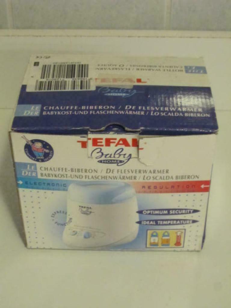 Flessenwarmer Tefal Baby Home, Ophalen of Verzenden, Gebruikt, Flessen- of potjesverwarmer