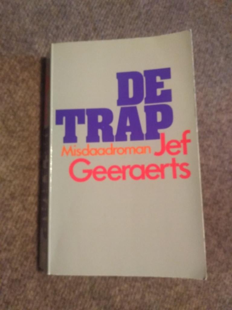 De Trap van Jef Geeraerts gesigneerd boek, Enlèvement ou Envoi, Jef Geeraerts