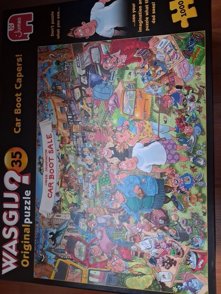 Puzzels Wasgij, Ophalen of Verzenden, 500 t/m 1500 stukjes, Zo goed als nieuw, Legpuzzel