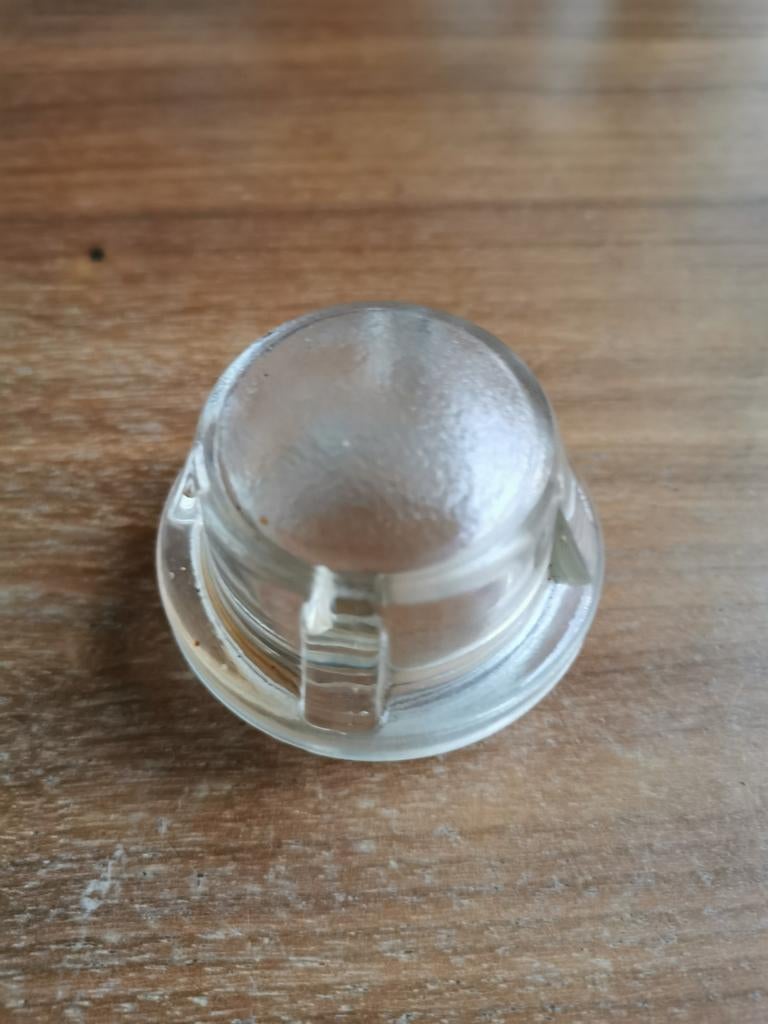 Kapje voor ovenlampje glas, Ophalen of Verzenden, Gebruikt