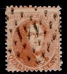Belg. 1863 - Leopold I nr 16, Postzegels en Munten, Verzenden, Gestempeld