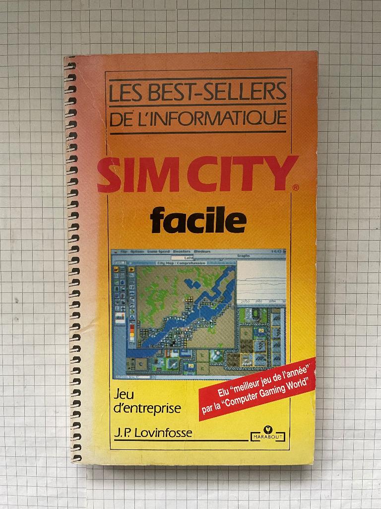 Livre Sim city facile - Editeur Marabout, Livres, Enlèvement ou Envoi, Utilisé, Autres sujets/thèmes