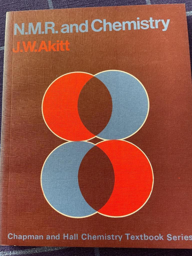 N.M.R and Chemistry/Chemie, Enlèvement ou Envoi, Comme neuf, Autres sciences, J.W.Akitt