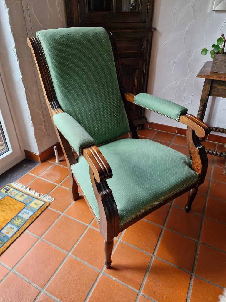 ANTIEKE STOEL FAUTEUIL TYPE LOUIS XVI, Antiek en Kunst, Ophalen
