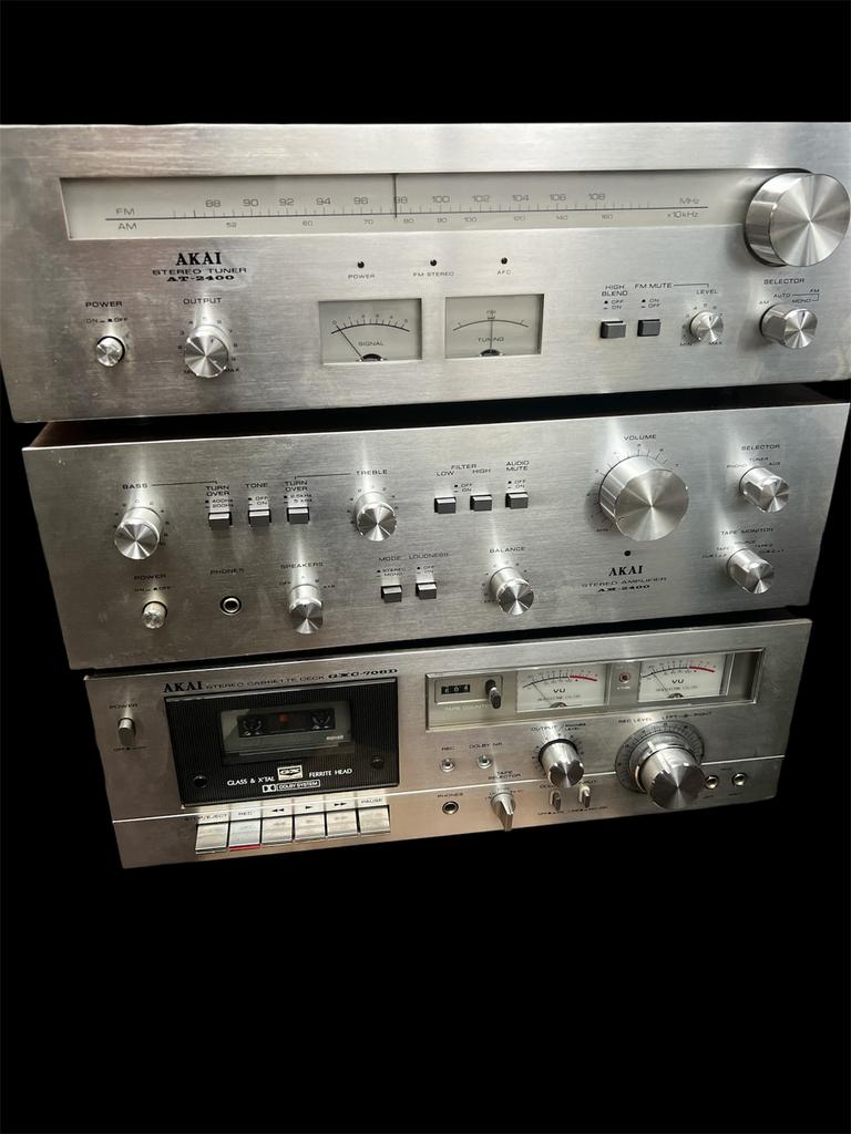 akai / at-2400 /am-2400 /gxc-706d, TV, Hi-fi & Vidéo, Chaîne Hi-fi, Utilisé, Akai, Enlèvement ou Envoi