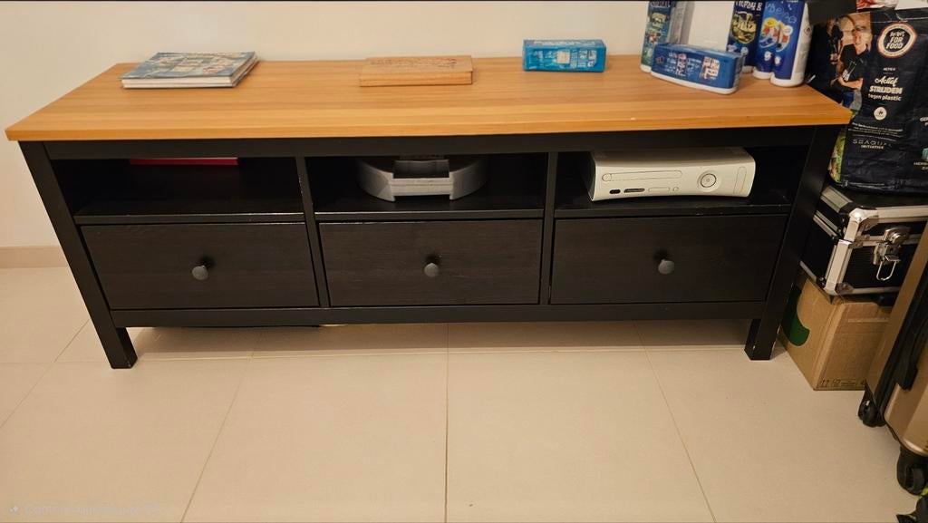 Meuble TV Hemnes , Ikea, Moins de 100 cm, 100 à 150 cm, Enlèvement, Utilisé