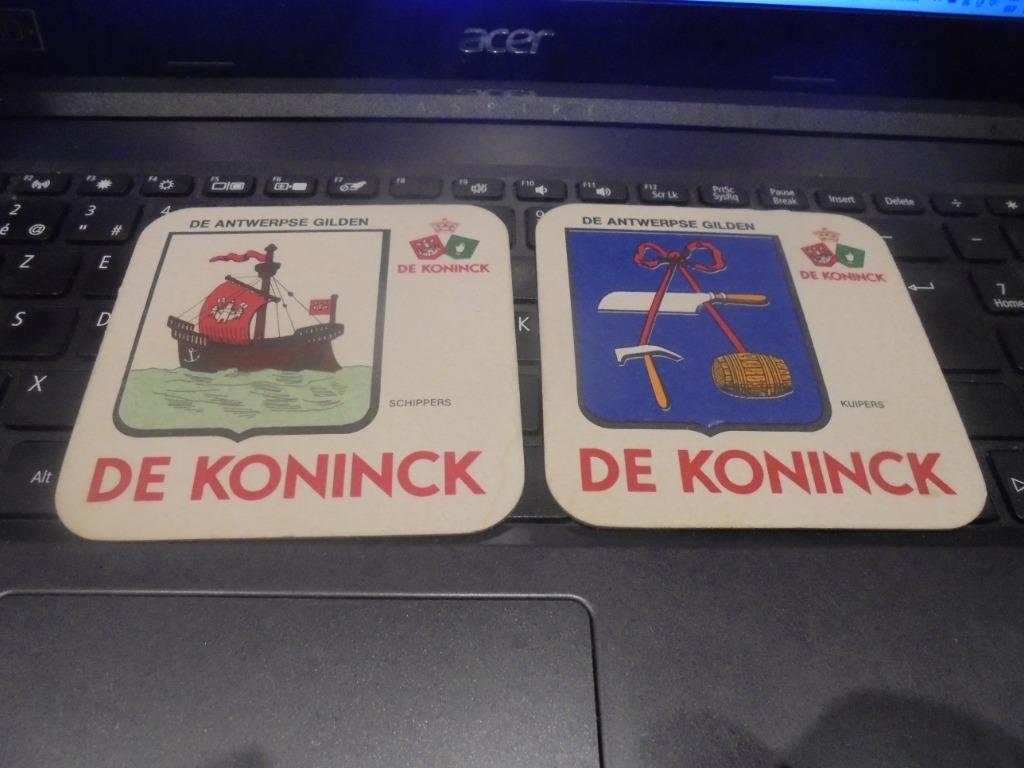 De Koninck - De Antwerpse Gilden, Verzamelen, Biermerken, Ophalen of Verzenden, Zo goed als nieuw, Viltje(s), De Koninck