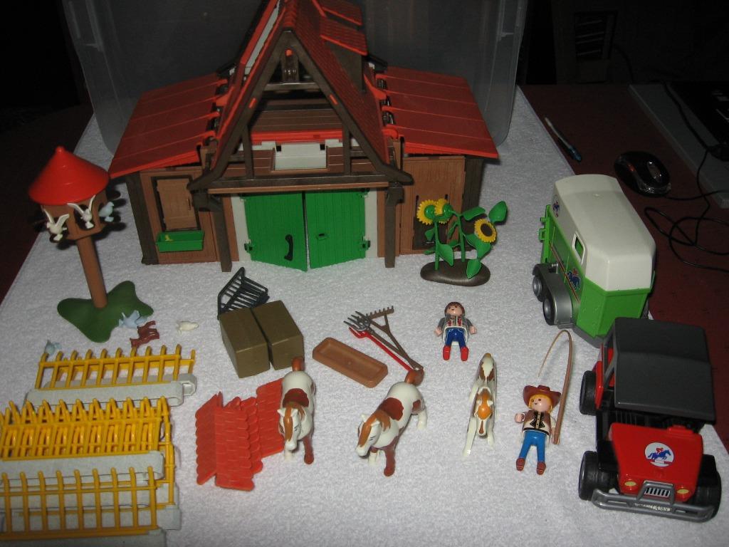 Playmobil manege, Kinderen en Baby's, Ophalen, Gebruikt