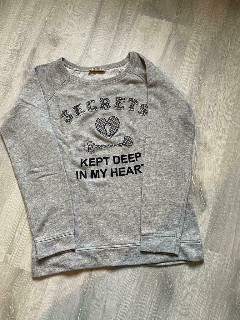 Pull gris neuf taille L, Gris, Enlèvement ou Envoi, Pull & Bear, Taille 42/44 (L)