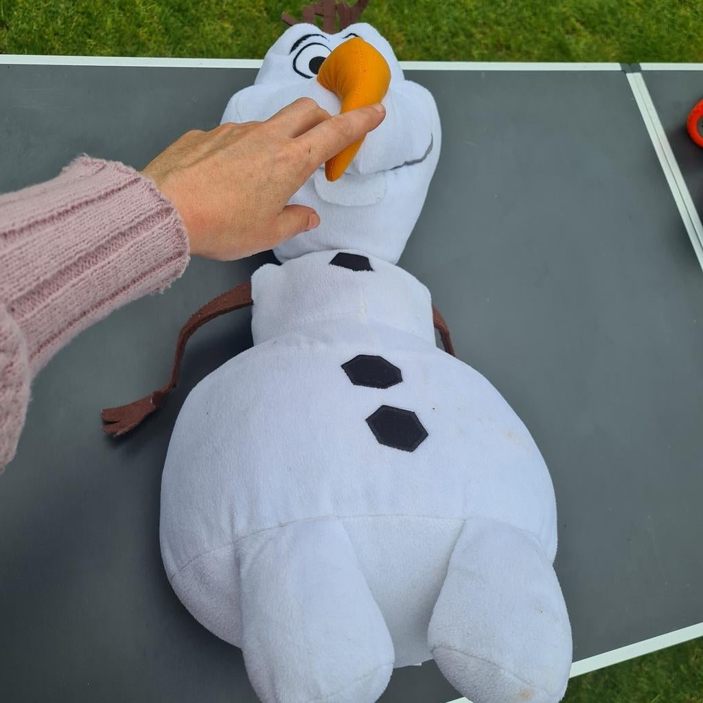 Olaf, Kinderen en Baby's, Speelgoed | Knuffels en Pluche, Ophalen, Zo goed als nieuw