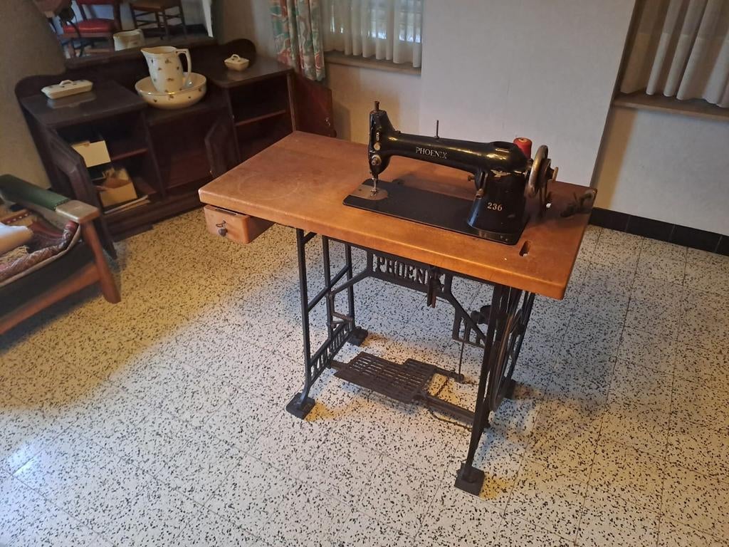 Naaimachine, Enlèvement
