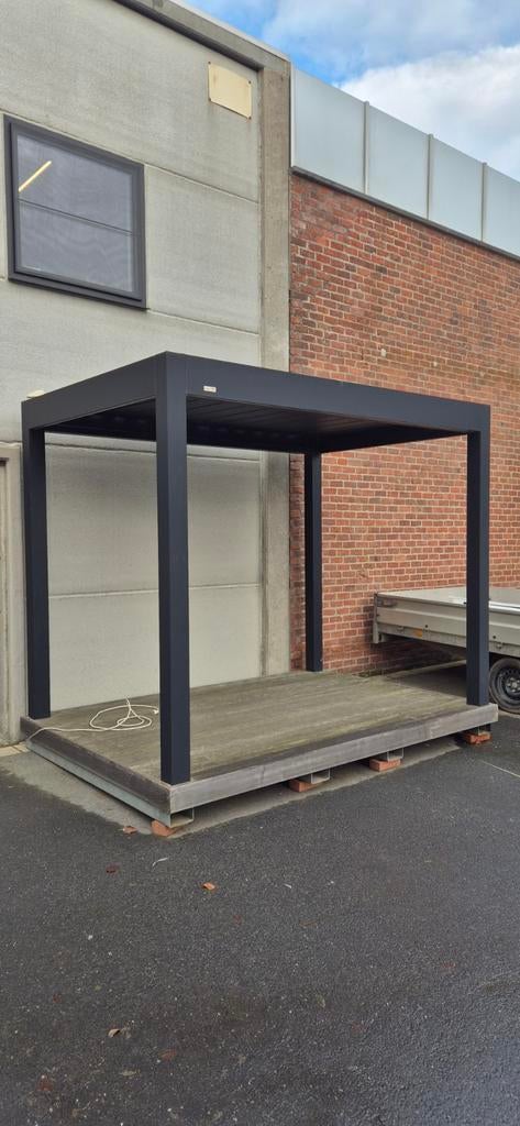 Lamellendak terrasoverkapping, Enlèvement