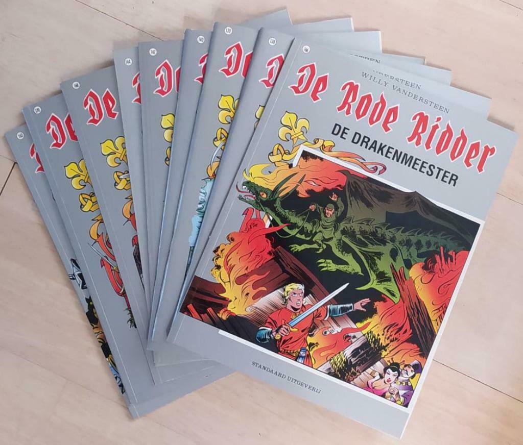 strips De Rode Ridder ( gekleurde reeks ), Boeken, Ophalen