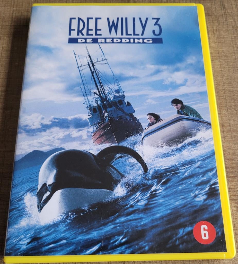 Free Willy 3 - De redding, Vanaf 6 jaar, Ophalen of Verzenden, Zo goed als nieuw