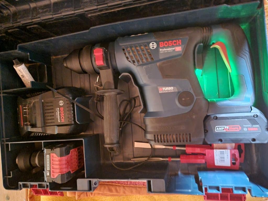 Marteau pique Bosh professionnel GBH 18V-34 CF, Doe-het-zelf en Bouw, Ophalen, Nieuw