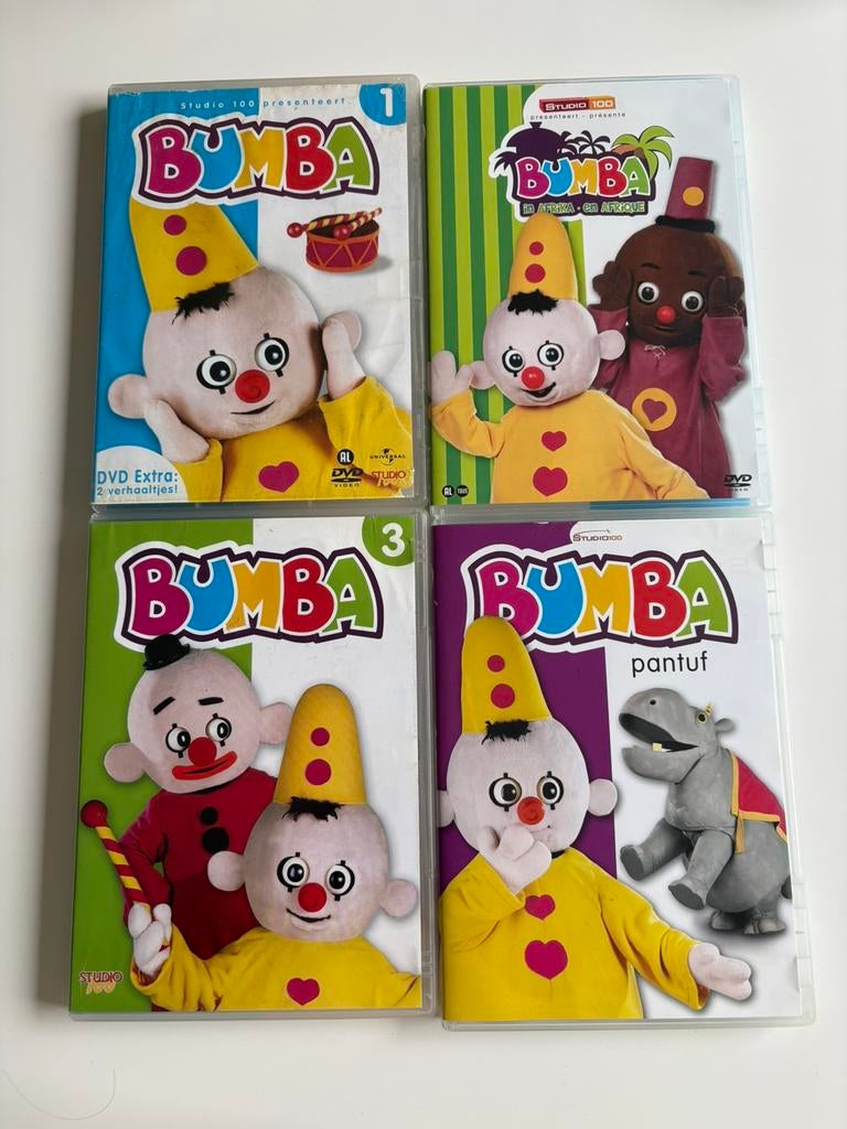 Bumba dvd 4 stuks, Ophalen, Gebruikt