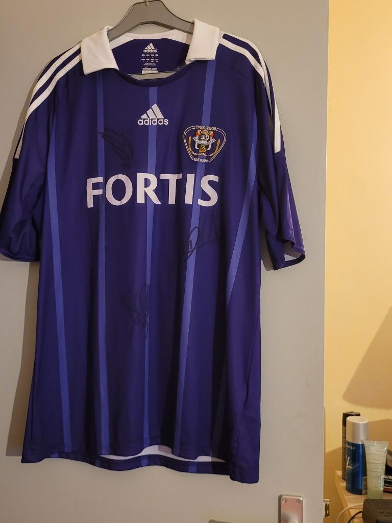 maillot d'anderlecht ybal 69 2008-2009 taille XL, Taille XL, Enlèvement ou Envoi, Comme neuf, Maillot