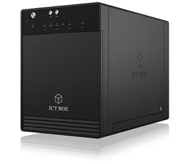 Boîtier ICY IB-3740-C31 pour NAS, Informatique & Logiciels, Enlèvement ou Envoi, Comme neuf