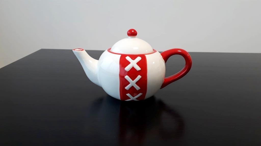 Théière en Porcelaine peinte à la Main, Enlèvement ou Envoi