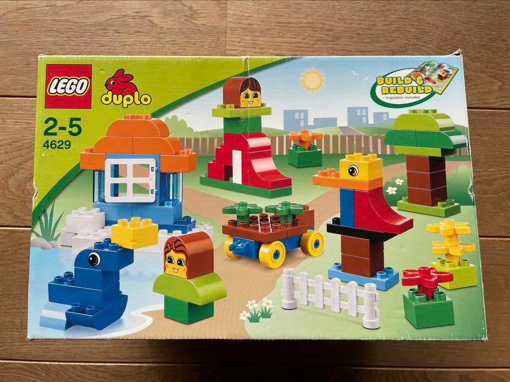 Lego DUPLO bouw- en speelbox 4629, Ophalen of Verzenden, Zo goed als nieuw, Losse stenen, Duplo