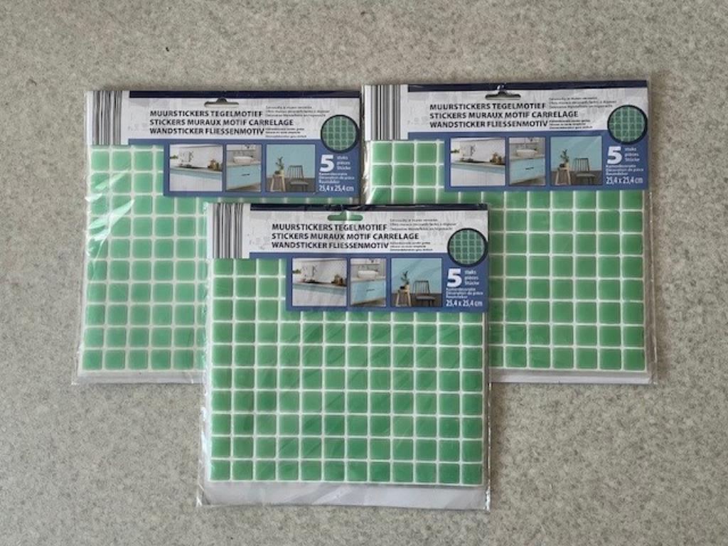Zelfklevende stickers voor tegels, Overige materialen, Wandtegels, Nieuw, Ophalen of Verzenden