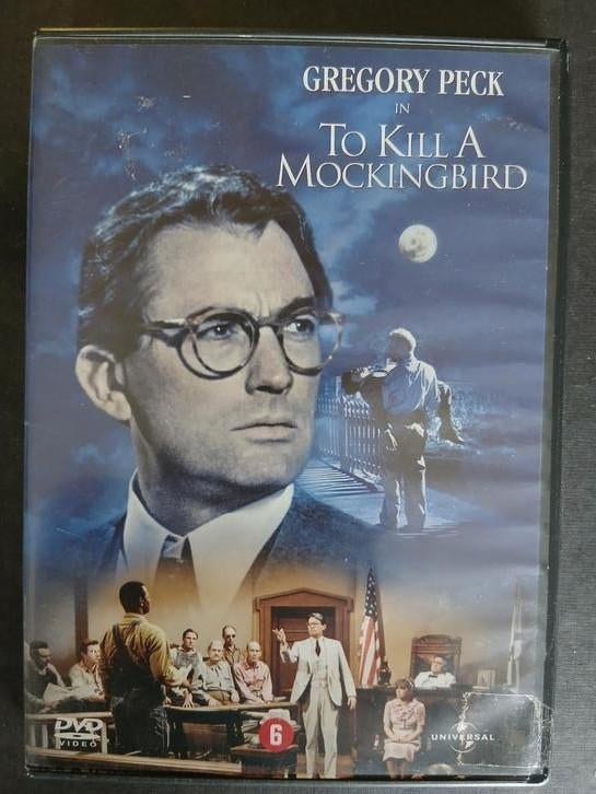 To kill a Mockingbird (1962) Gregory Peck, Vanaf 6 jaar, Ophalen of Verzenden, 1960 tot 1980, Drama