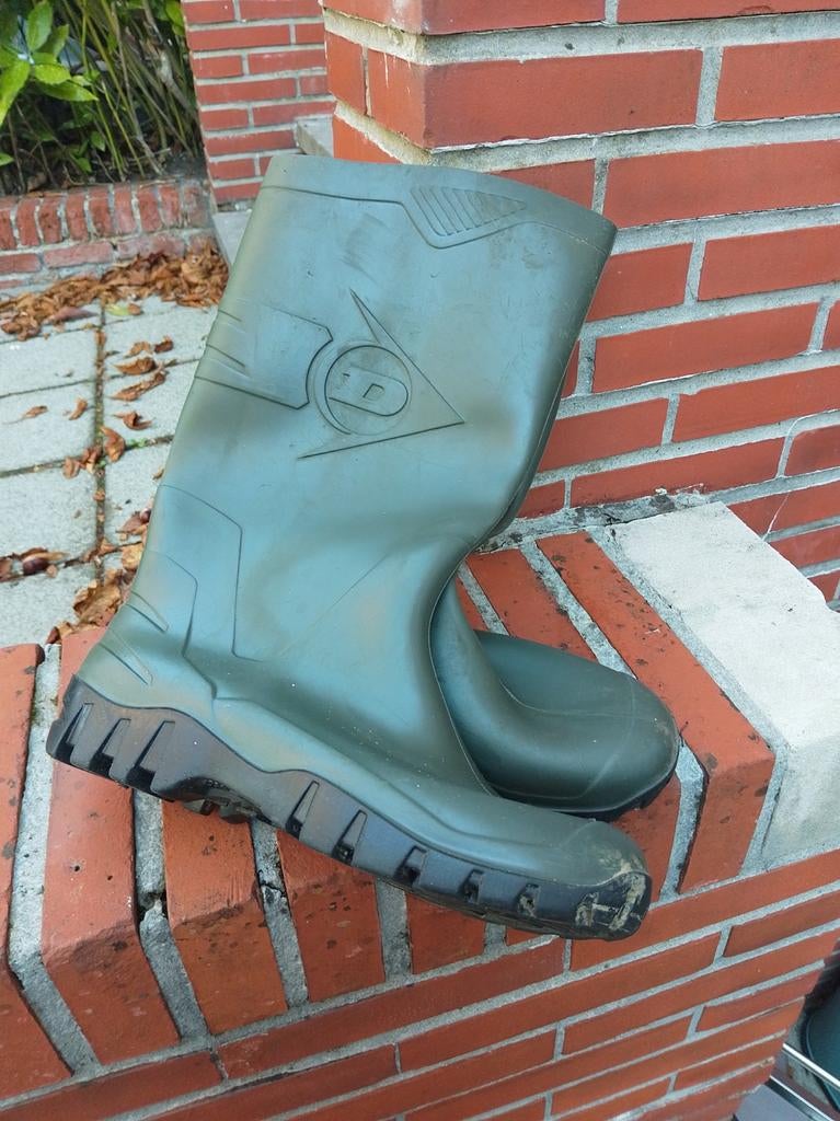 Dunlop regenlaarzen maat 41, Enlèvement, Utilisé, Bottes de pluie