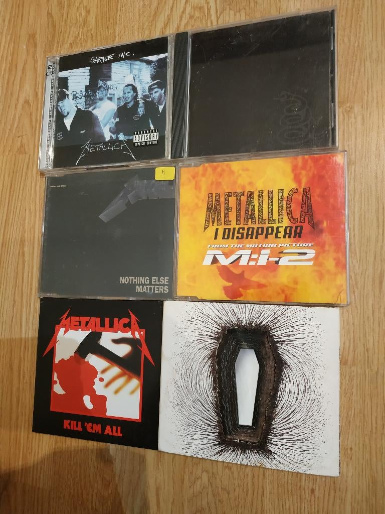 METALLICA LOT OU PIÈCE CD, Envoi