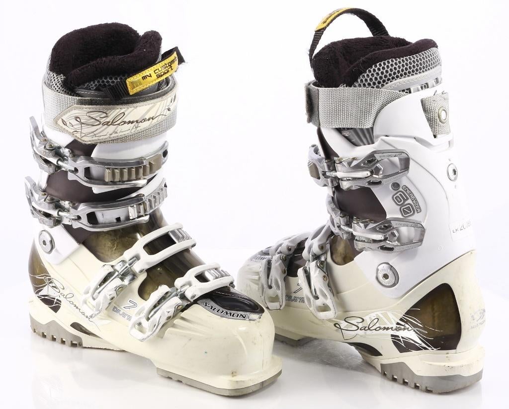 Chaussures de ski 38 38.5 EU pour femmes SALOMON DIVINE, Carving, Enlèvement ou Envoi, Salomon, Utilisé