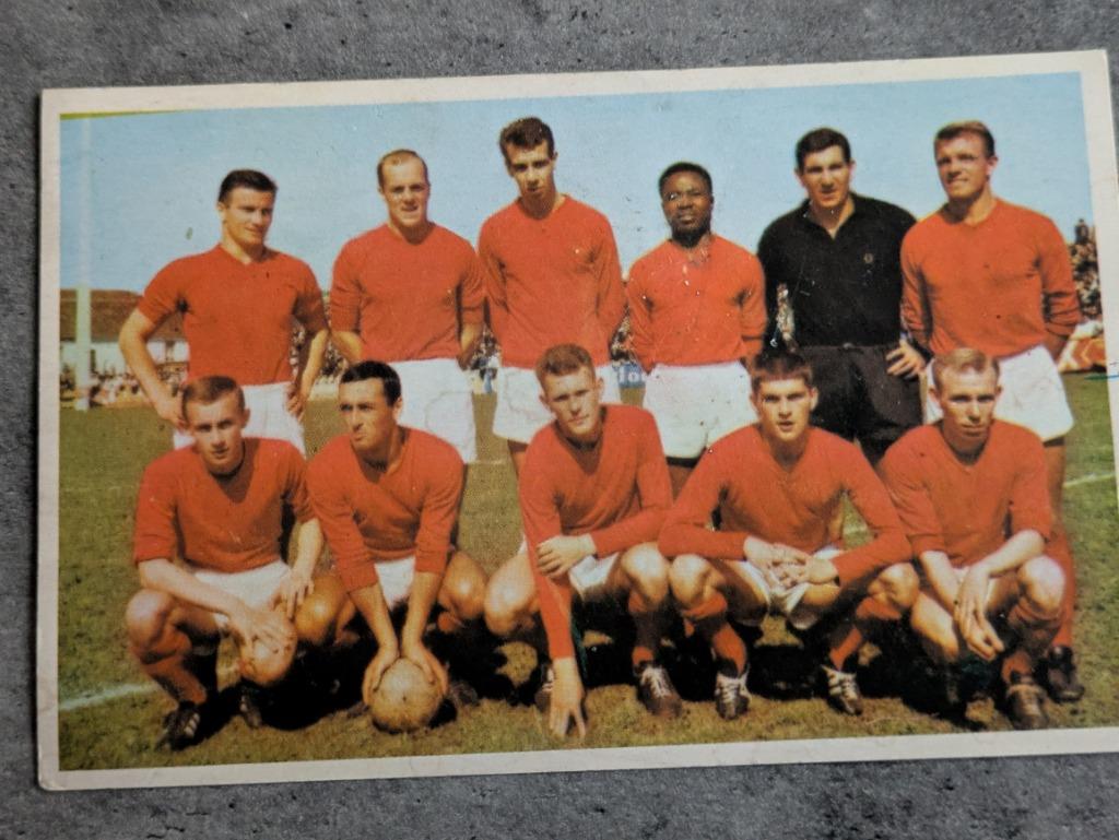 VOETBAL TEAM STANDARD LUIK 1962/1963  prent foto, Verzenden