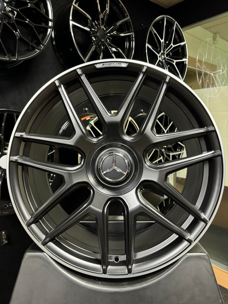 21 inch velgen voor Mercedes AMG look 5x112 GLC COUPE 63 43, Auto-onderdelen, Banden en Velgen, Velg(en), Nieuw, Personenwagen
