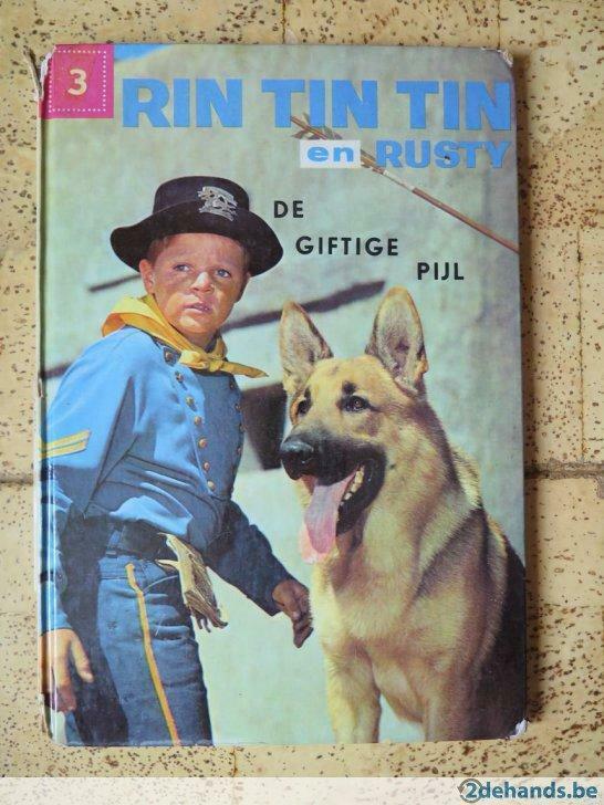 Boek : Rin Tin Tin en Rusty - De giftige pijl - Albert Van N, Boeken, Ophalen of Verzenden, Gelezen, Fictie