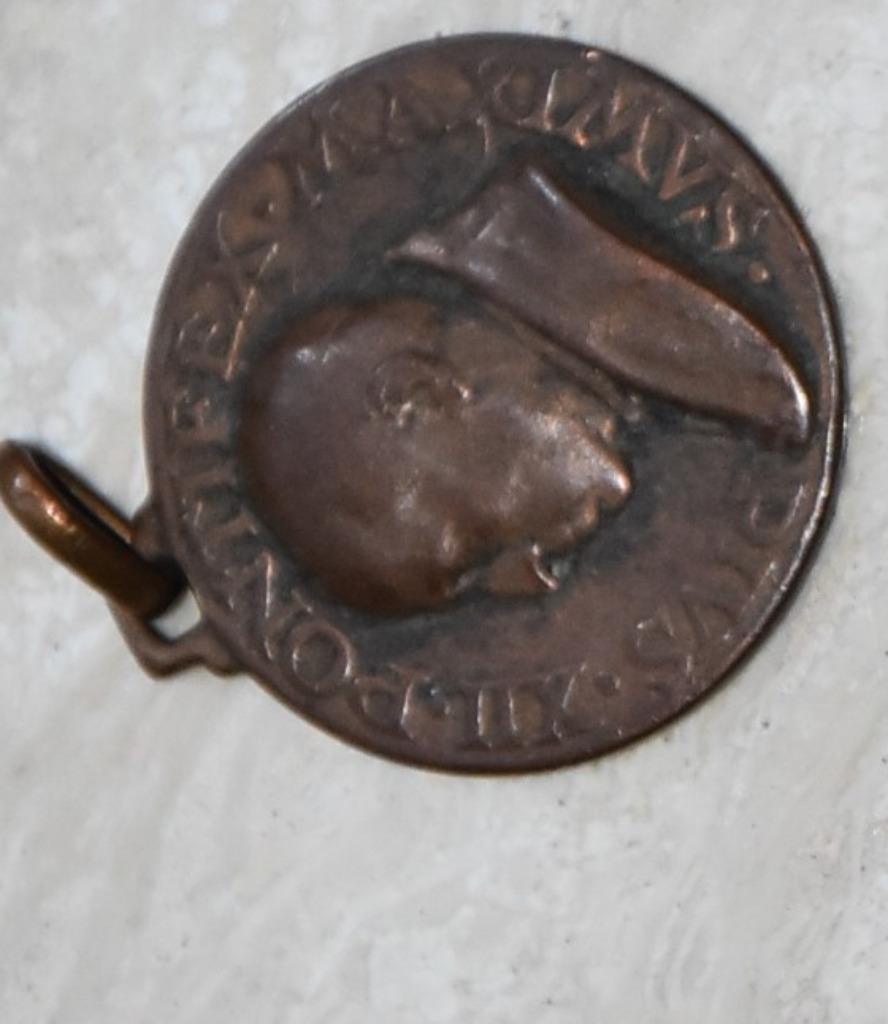 medaille Pius XII, Verzenden, Gebruikt, Overige typen, Christendom | Katholiek