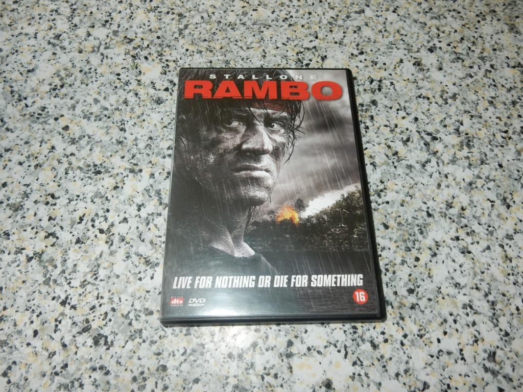 nr.1663 - Dvd: rambo 4 - actie, Vanaf 16 jaar, Ophalen of Verzenden, Actie