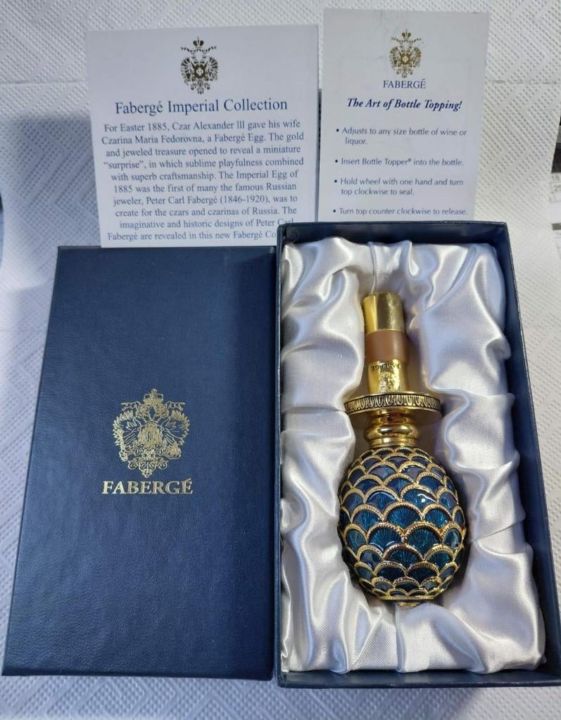 Bouchon de bouteille Fabergé, Maison & Meubles, Accessoires pour la Maison | Autre, Neuf, Enlèvement
