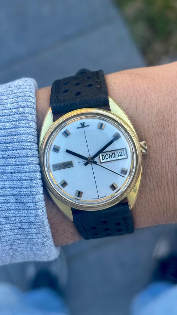 Jaeger Lecoultre Club, Handtassen en Accessoires, Horloges | Heren, Ophalen