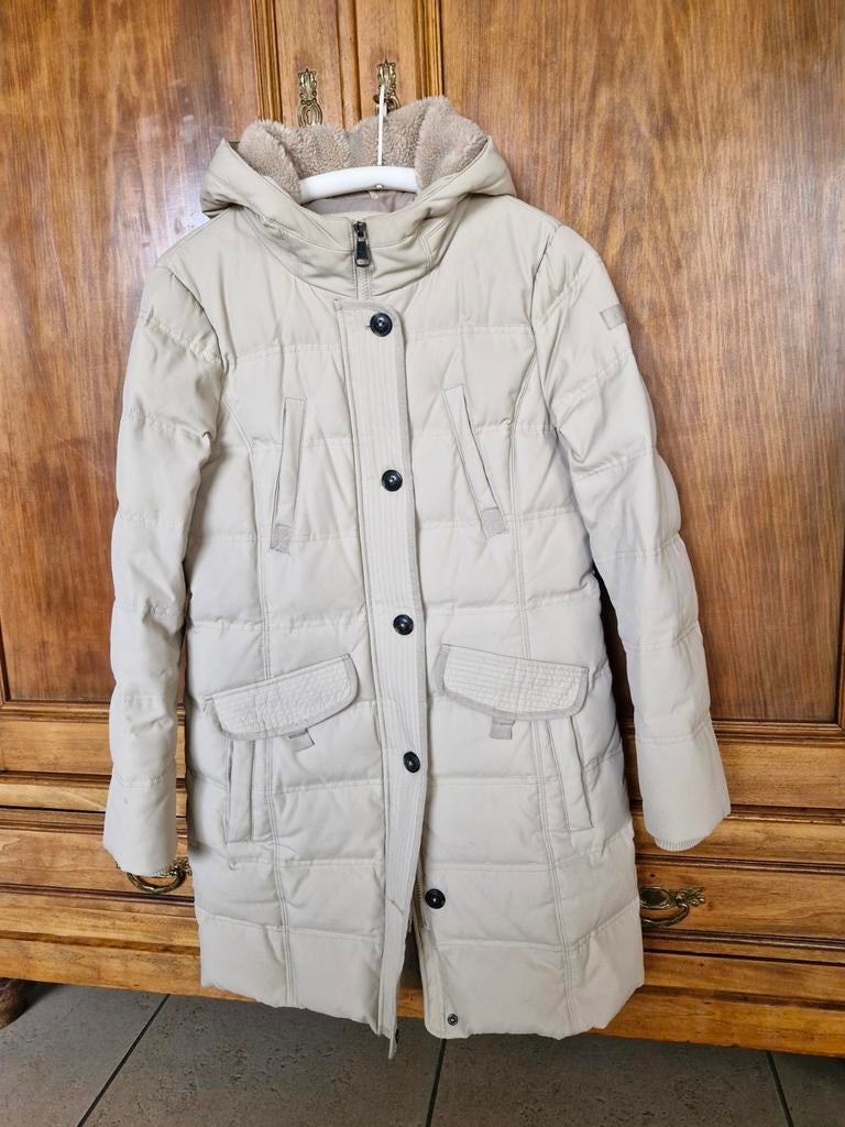 Winterjas Esprit - beige - medium, Maat 38/40 (M), Beige, Ophalen of Verzenden, Zo goed als nieuw
