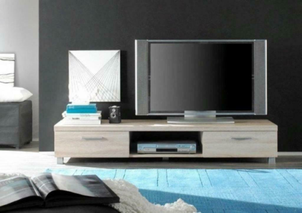 NIEUWE TV-KAST, Huis en Inrichting, Ophalen, 150 tot 200 cm, Eikenhout, Nieuw