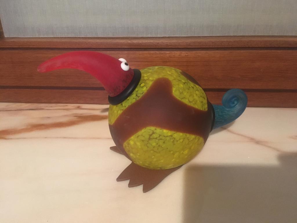 Nieuwe Borowski kiwi, Antiek en Kunst, Antiek | Glaswerk en Kristal, Ophalen of Verzenden