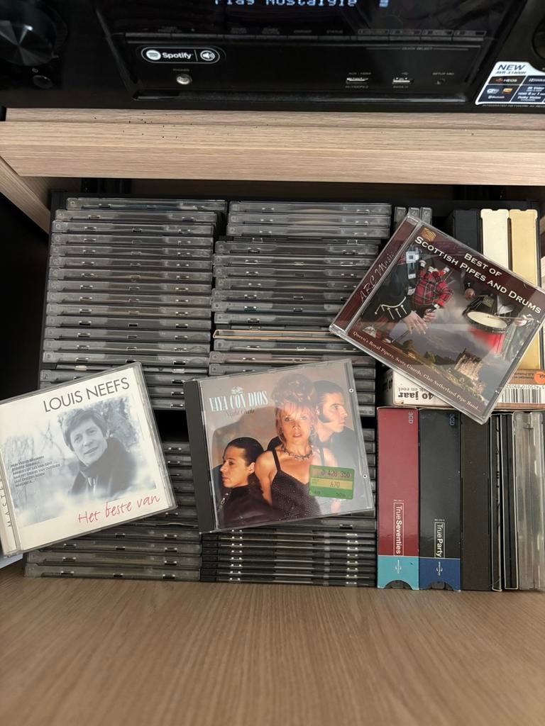 Collectie cd’s allerhande, Enlèvement