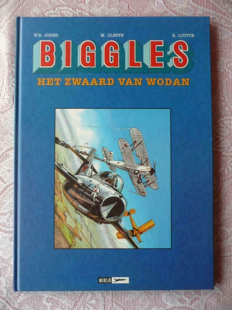 BIGGLES HET ZWAARD VAN WODAN GROOTFORMAAT HC OP 175  EXEMPL., Loutte & Oleffe, Eén stripboek, Nieuw, Ophalen of Verzenden