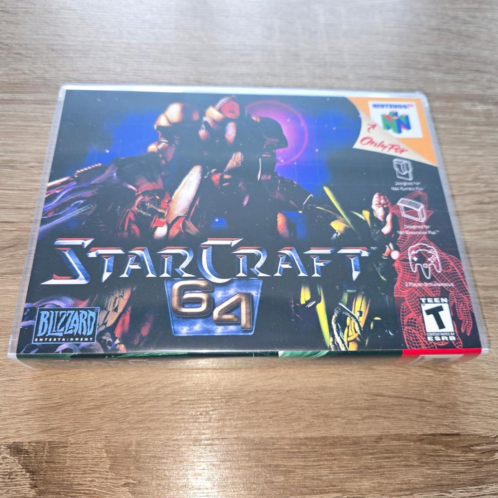 Starcraft 64 N64 Game Case, Envoi, Comme neuf